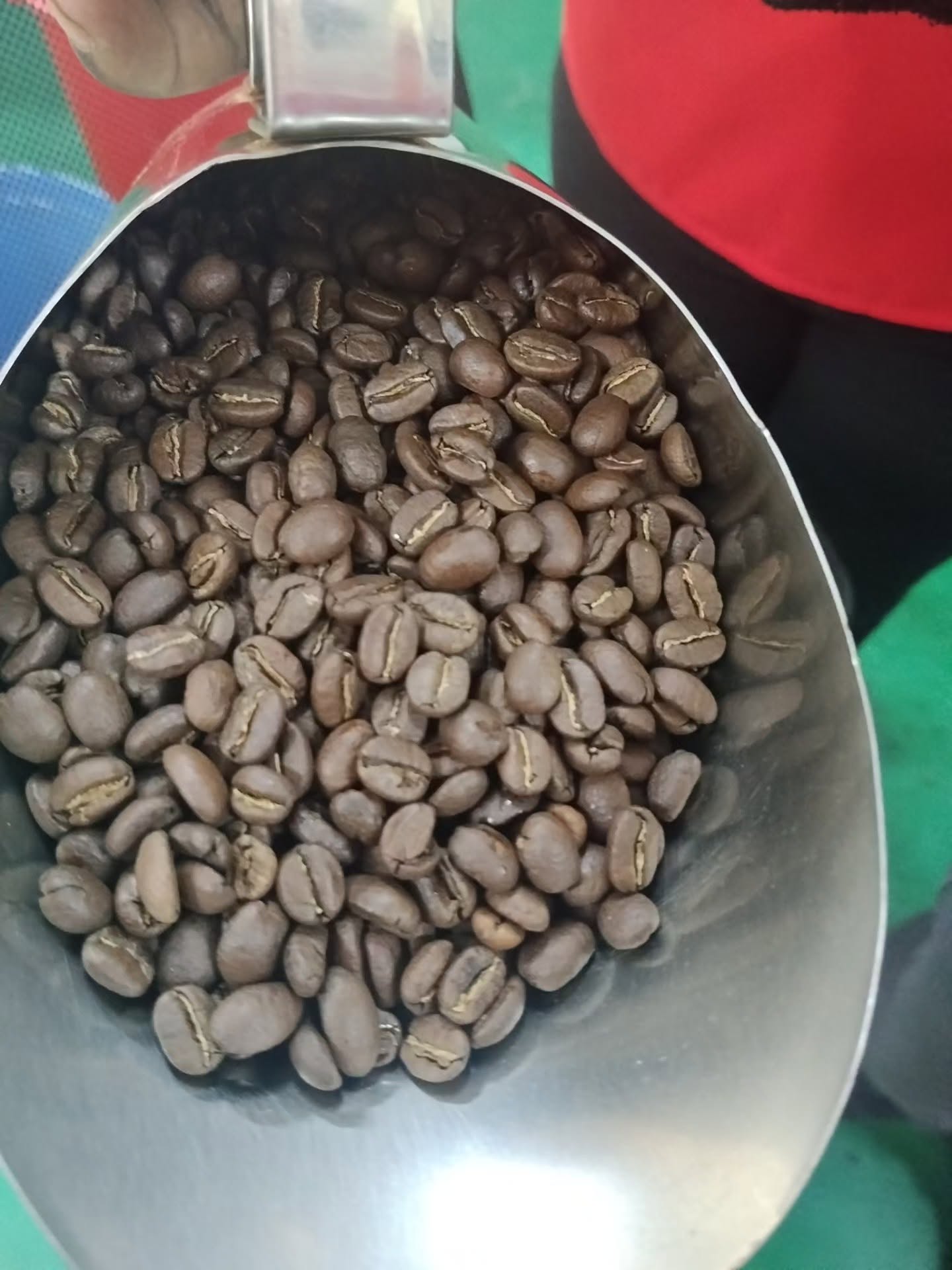 Coffee beans selected for Naked Roast