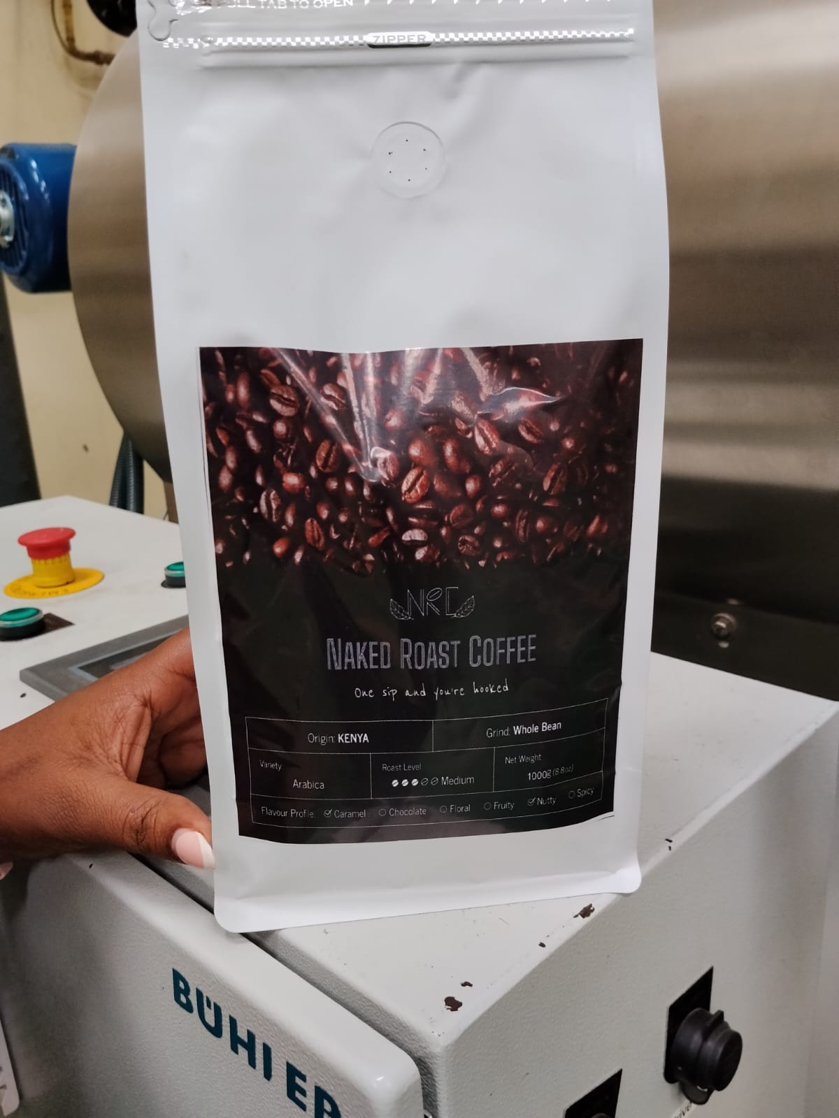 Naked Roast Kenyan Arabica Coffee 1000g